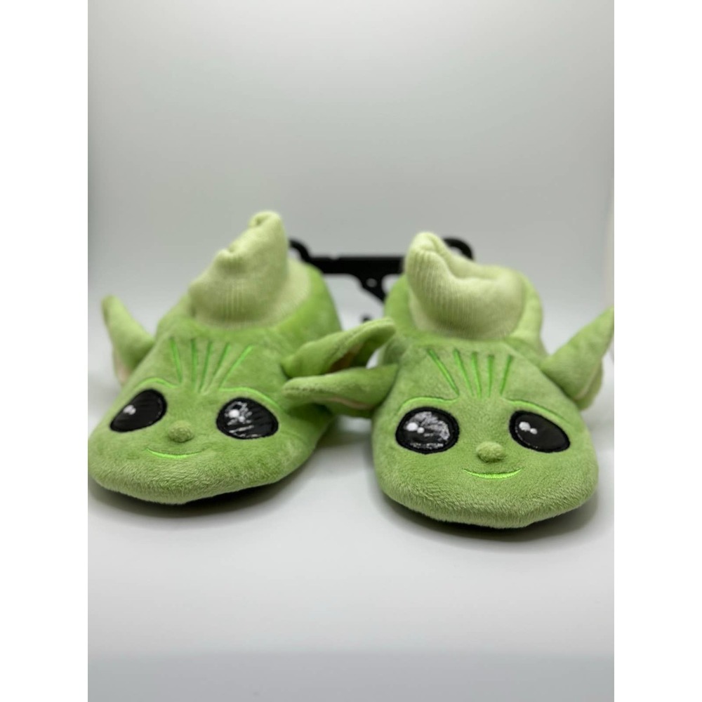 Disney Star Wars Grogu Baby Yoda Slippers Toddler Size 7-8 The Mandalorian - Picture 3 of 5